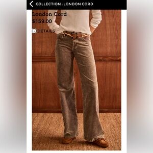 CAbi Fall 2025 London Cord NWOT